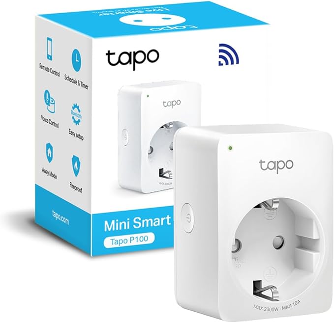 Mini tomafa Tapo Tomada Inteligente Wi-Fi